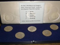 2 DM Proof Satz (A,D,F,G,J) Franz Josef Strauß  2 DM Proof Satz (A,D,F,G,J) Franz Josef Strauß