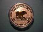 Lunar I, Schwein 2007 Silber gilded, vergoldet, 1 Oz Lunar I, Schwein 2007 Silber gilded, vergoldet, 1 Oz