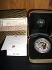 Lunar I Drache 2000, 1 Unze, Silber gilded + Box + COA 